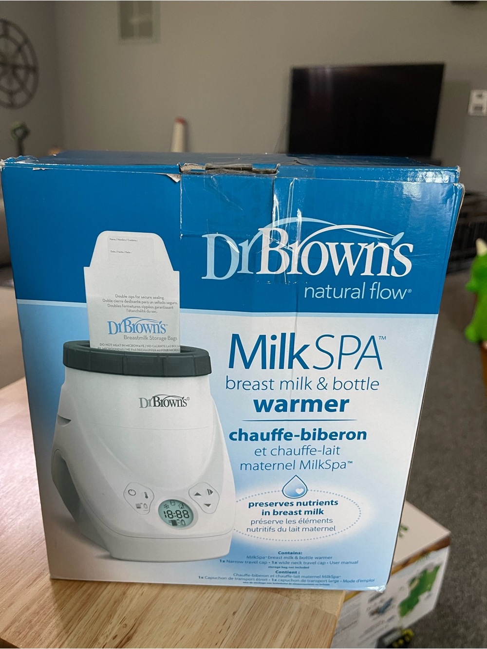 Dr. Brown's MilkSPA Breast Milk & Bottle Warmer - White